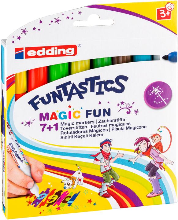 Edding Fasermaler 13 Funtastics 8er-Set (Mehrfarbig, 8 x)