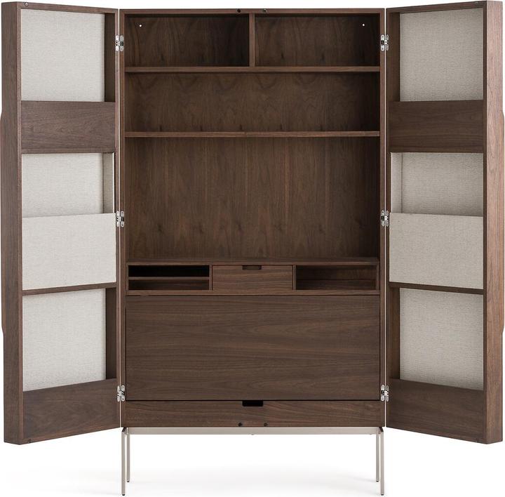 Donkere walnoot, linnenhout