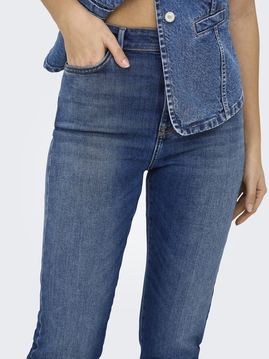 Immagine prodotto Only ONLEMILY Jeans a vita alta e taglio dritto Jeans dalla vestibilità dritta (W30/L32)