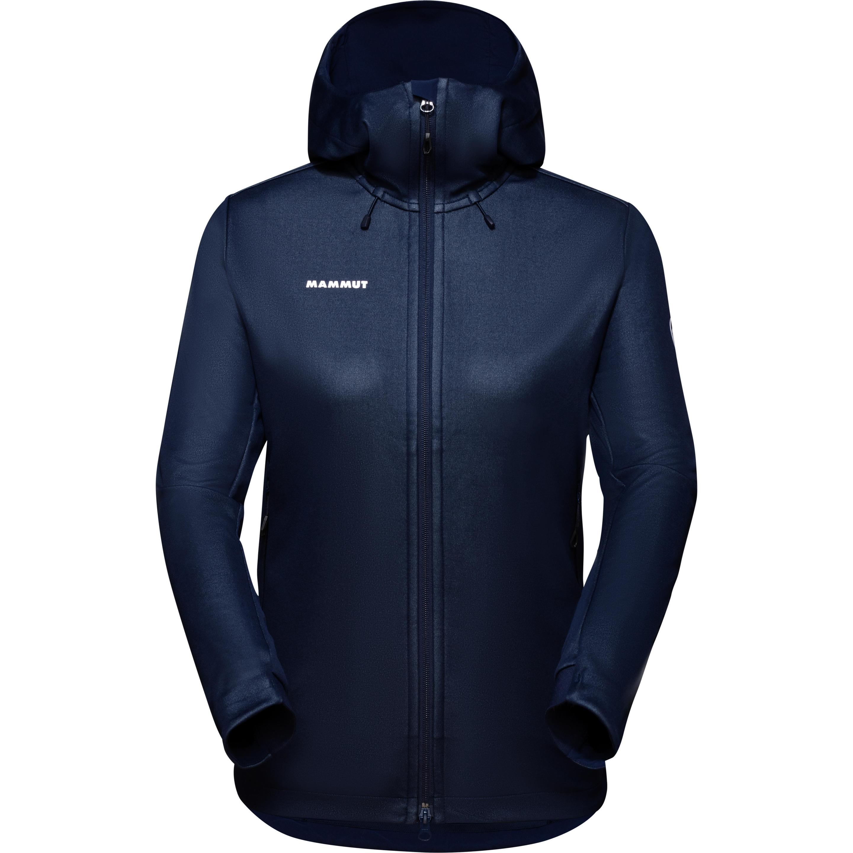 Mammut, Damen, Jacke, Ultimate VII SO Hooded Jacket Women (L), Blau, L