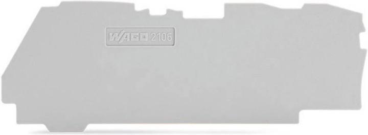 Produktbild Wago 2106-1391 Abschluss Zwischenplatte 100 St. (Anschlussleiste)