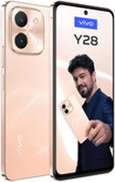 Actual product image Vivo Y28 (256 GB, Mercan Turuncusu, 6.68", 4G)