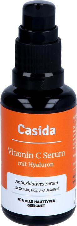 Actual product image Casida Vitamin C Serum mit Hyaluron (30 ml)