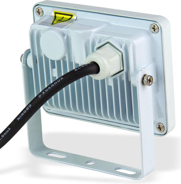 Actual product image Dema Façade lighting LED spotlight floodlight 10W white (800 lm)