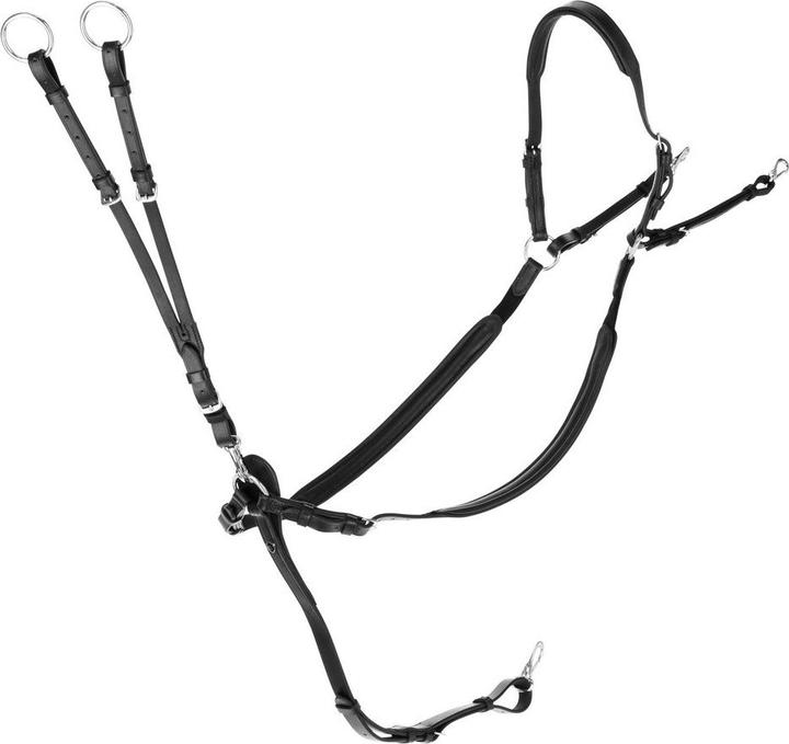 Kerbl Vorderzeug schwarz, Cob