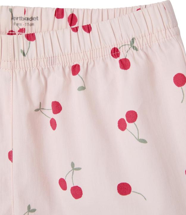 Produktbild Vertbaudet Mädchen Schlafanzug aus Popeline CHERRY (140)