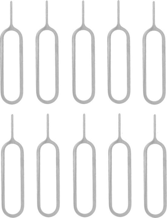 OEM 10x SIM-Card Removal Tool für iPhone und iPad (SIM-Halterung, LG V10, Sony Xperia 5 V, Nokia G21)