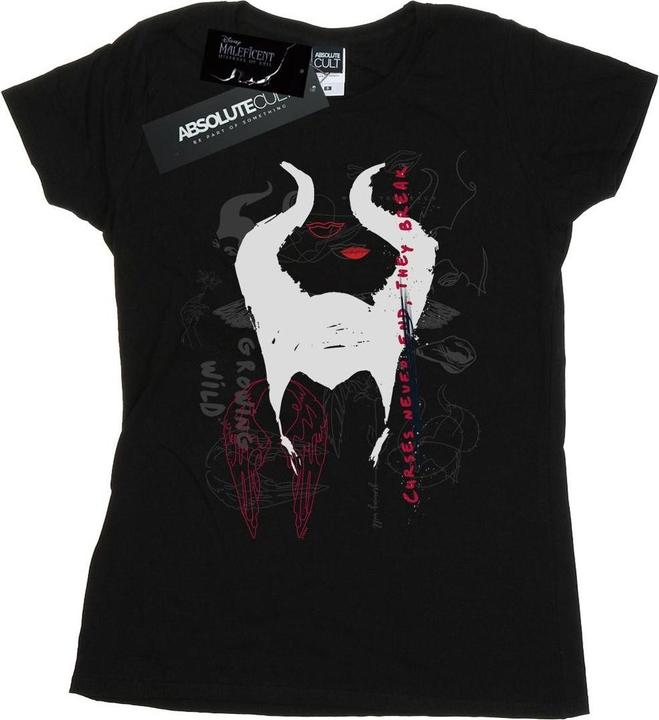 Produktbild Disney Maleficent Mistress Of Evil Growing Wild Horns Collage TShirt (XL)