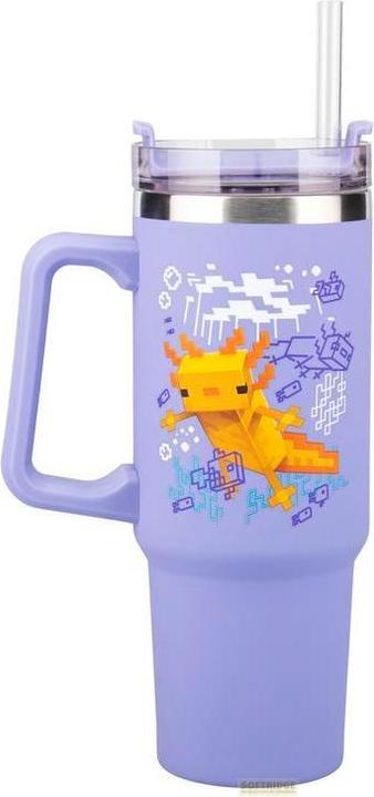Produktbild Paladone Products Minecraft Purple 900ml Insulated Cup and Straw (0.90 l)