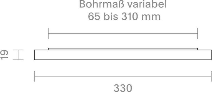 Actual product image Sigor Fled downlight (2700 lm)
