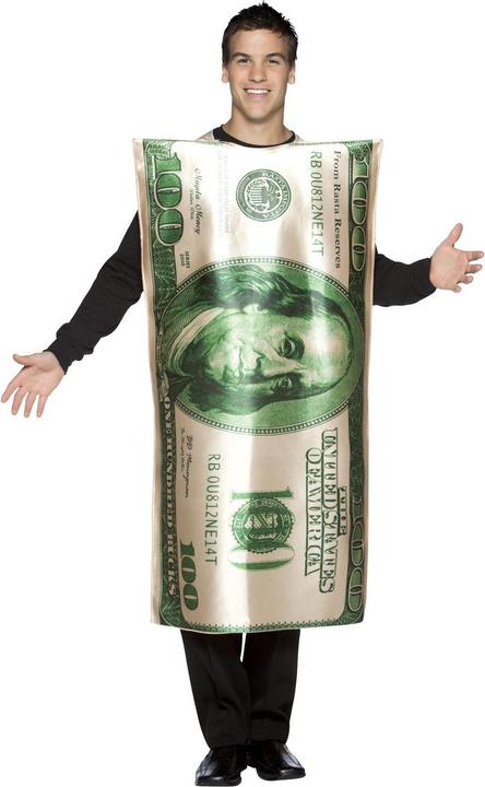 Produktbild Rasta Imposta 100 Dollar Schein Kostüm (One Size)