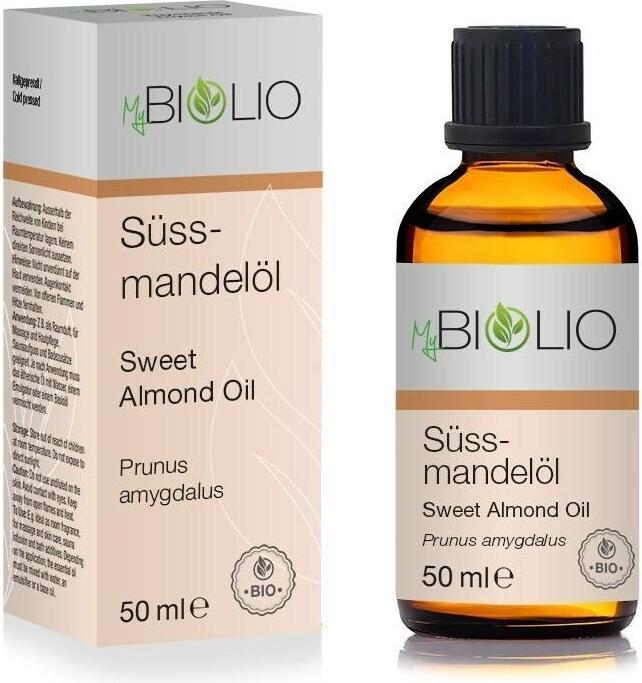 Produktbild MyBiolio Süssmandelöl (Körperöl, 50 ml)