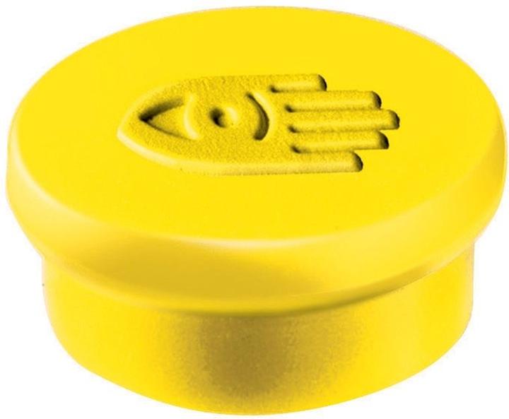 Produktbild Legamaster Haftmagnete 10mm gelb (10x)