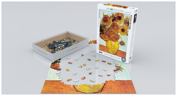 Image du produit Eurographics Douze tournesols Vase (1000 pièces)