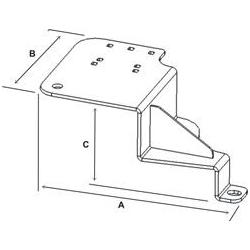 Thumbnail - RAM Mounts VEHICLE BASE 2003 - JEEP, Barcode-Scanner Zubehör