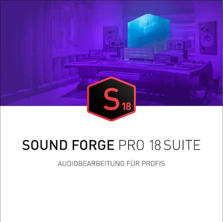 Produktbild Magix SOUND FORGE Pro 18 Suite Download Code (1 User, 1 Geräte/User, unbegrenzt)