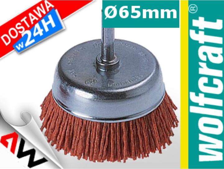 Produktbild wolfcraft 1 Nylondraht-Topfb. aggr. S=6-kt. ø65mm