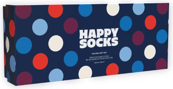 Produktbild Happy Socks 4-Pack Navy Socks Gift Set (4er Pack, 41 - 46)