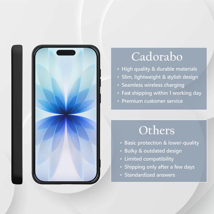 Actual product image Cadorabo Protective cover (Apple iPhone 17)