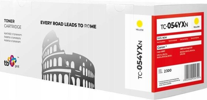 Image du produit Toner do Canon LBP 620C 054H TC-054YXN żółty 100% nowy