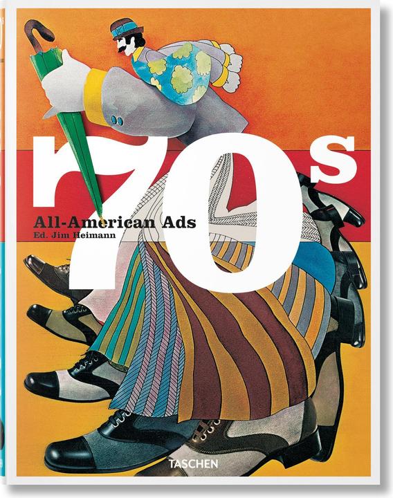 Actual product image All-American Ads of the 70s (English, German, Steven Heller, 2022)