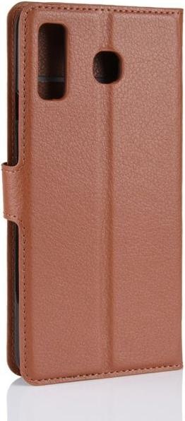 Actual product image MU Classic Litchi Leather Bookcover Series (Samsung Galaxy A9, Samsung Galaxy A8 Star)