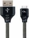 Immagine prodotto Gembird CC-USB2B-AMCM-1M-BW Cavo USB USB 2.0 USB A USB C Nero (1 m, USB 2.0)
