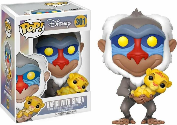 Funko POP! Disney - Der König der Löwen: Rafiki & Simba