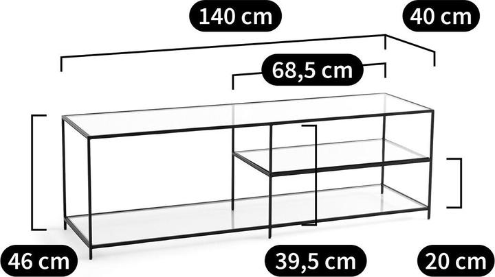 Produktbild AM.PM Romy (140 x 40 x 45 cm)