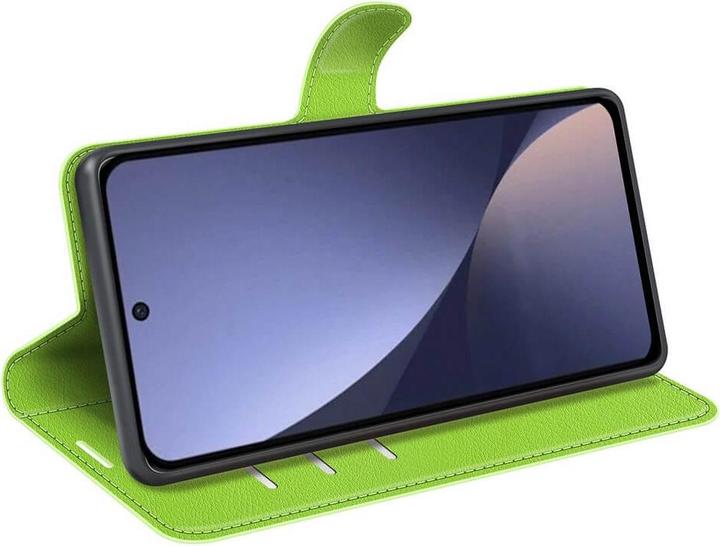 Actual product image Cover-Discount Xiaomi 13 Pro - Leather Case Cover green (Xiaomi 13 Pro)
