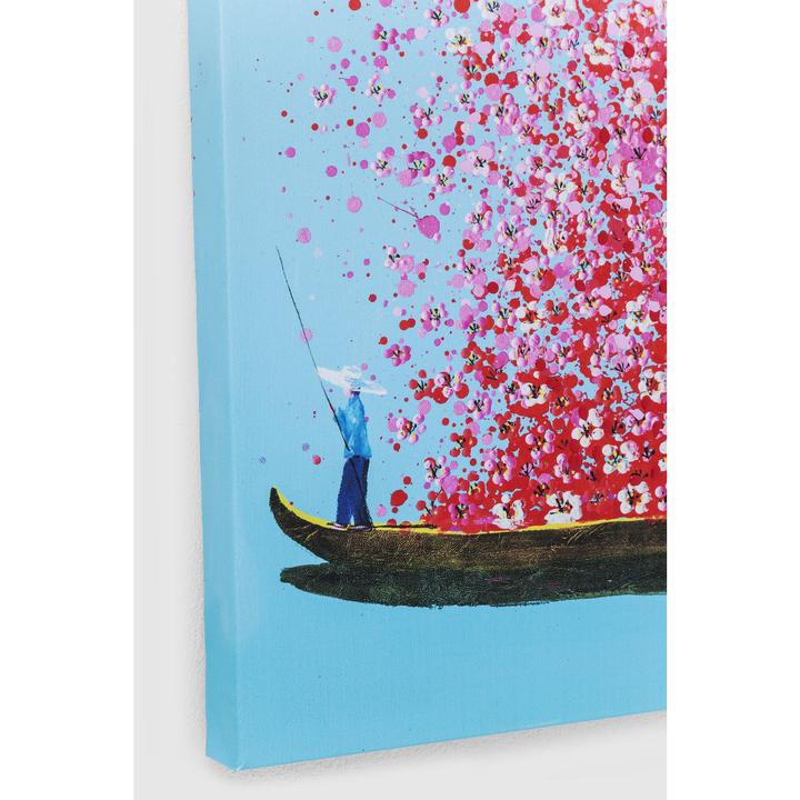 Image du produit Kare Design Tableau Touched Flower Boat 100x80cm (80 x 100 cm)