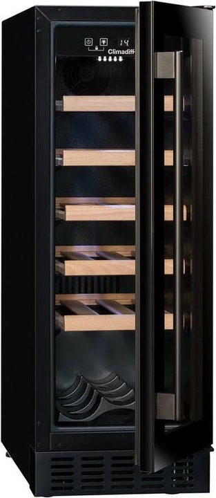 Actual product image Climadiff Wine refrigerator CBU20S2B