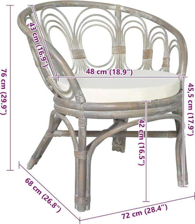 Produktbild vidaXL Esszimmerstuhl