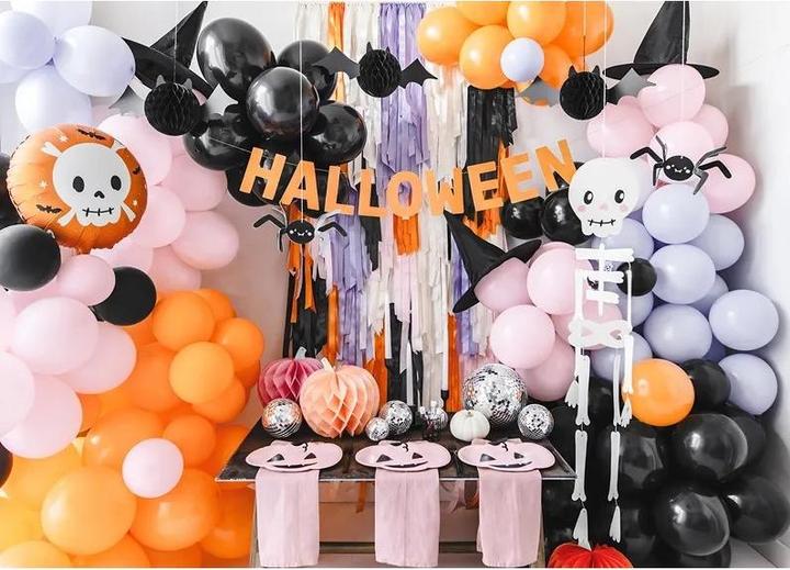 Produktbild Partydeco Banner Halloween, 2.5 m, orange (1 pkt / 1 pc.) (1 Stk.)