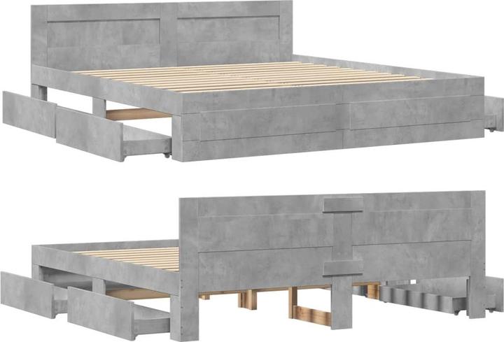 Image du produit vidaXL Bettgestell (200 x 200 cm)