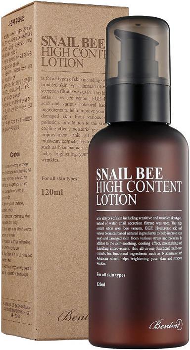 Actual product image Benton Snail Bee (120 ml, 24h cream)