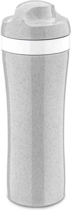 Koziol Trinkflasche OASE, 425 ml Grau Weiss (0.43 l)