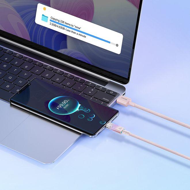 Actual product image Baseus USB A – USB C (1 m, USB 3.0, 100 W)