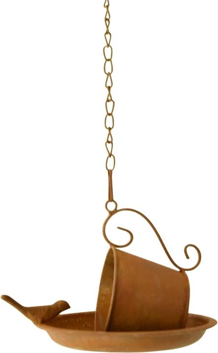 HTI-Living Vogelfutterstation Tasse mit Vogel