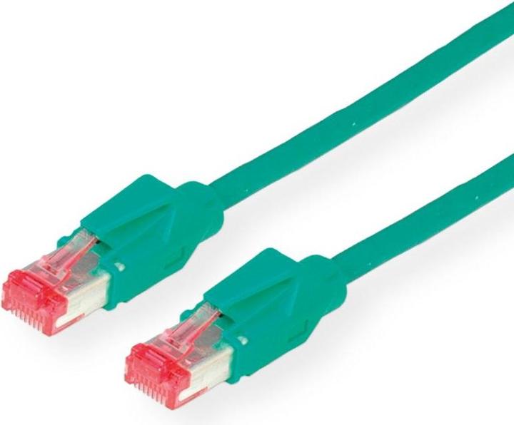 Productafbeelding Draka Cordon S/FTP Cat.6 H, 7m, vert UC900 SS27 LS0H, Hirose TM21 (CAT6, 7 m)