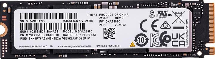 Image du produit Samsung PM9A1 (256 Go, M.2 2280)
