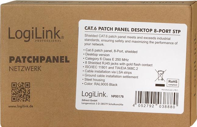 Valori nutrizionali e ingredienti LogiLink NP0017B