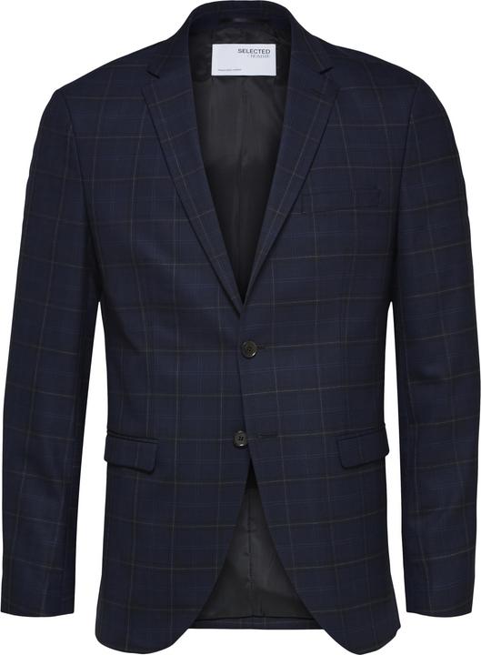Actual product image Selected Comfort stretch window check blazer (46)