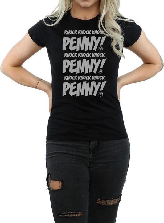 Immagine prodotto Dam T-shirt in cotone Knock Knock Penny Femme/Ladies (XXL)