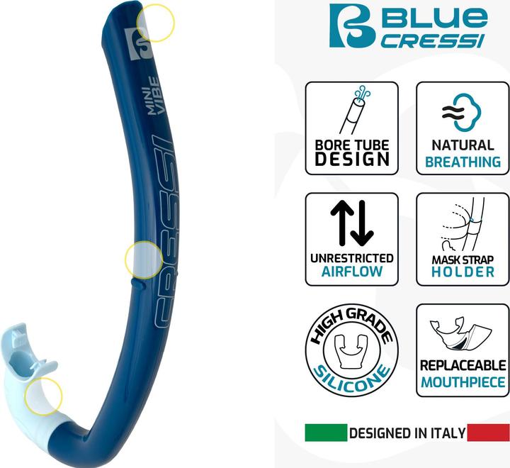 Immagine prodotto Cressi Snorkel Combo Nautilus