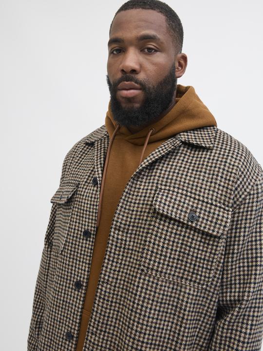 Immagine prodotto Jack & Jones Jjebradley Ollie Overshirt Ls Noos Pls (7XL)