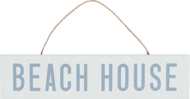 Produktbild Something Different Türschild Beach House (30 x 7 x 1 cm)