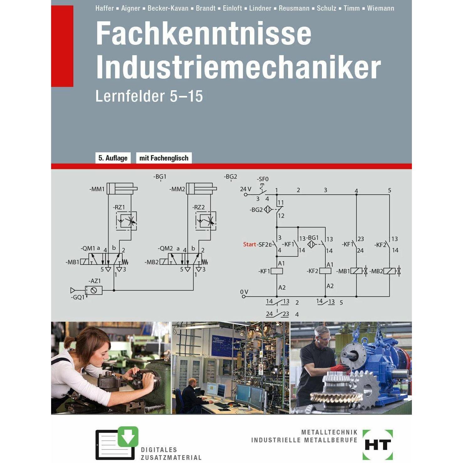 Fachkenntnisse Industriemechaniker, Schulbücher von Monika Reusmann, Achim Wiemann, Hubert Aigner, Finn Brandt, Angelika...