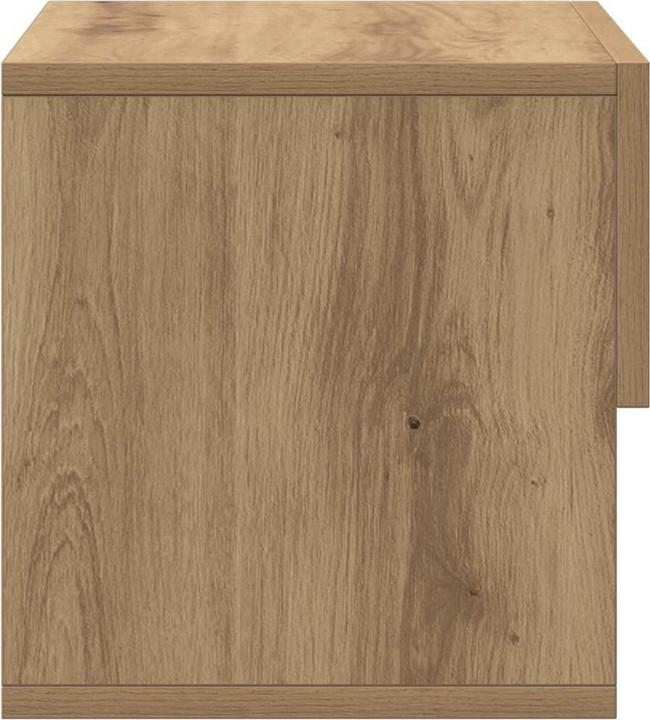 Produktbild vidaXL Nachttisch Wandschrank Nachtschrank Nachtkommode Hängend Artisan-Eiche (46 x 29.5 x 30 cm)