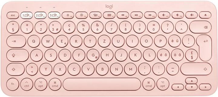 Immagine prodotto Logitech K380 per Mac Tastiera Bluetooth multi-dispositivo - ROSE - CENTRALE (CH) (CH, Senza fili)